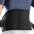 Lumbar Support Belt Lower Back Brace for Lifting, Herniated Disc, Sciatica, Pain Relief,Breathable Lumbar Brace for Men & Women