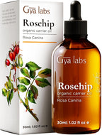 Gya Labs Rosehip Oil - 1 Fl Oz - Carrier Oil for Hair, Skin, Face, Scalp & Body Massage