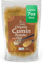 Jiva Organics Organic Ground Cumin Powder 7 ounce - 100% Pure & Non-GMO (Ground Cumin Seeds)