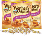 Werther’s Original Soft Caramels Candies, Individually Wrapped Pieces, Bulk Candy Bowl Filler Treats, 2.22 Ounces(Pack of 3)
