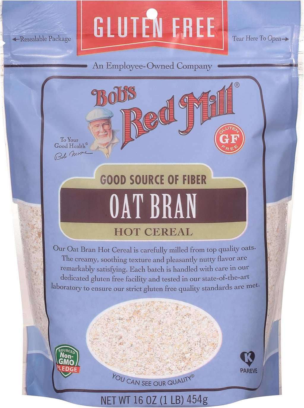 Bob's Red Mill Gluten Free Oat Bran, 16-ounce