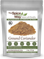 The Spice Way Ground Coriander - 4 oz resealable bag