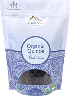 Andean Foods Organic Black Quinoa PREMIUM QUALITY Superfood Grain Non-GMO, Gluten Free, Vegan, 1 lb, 16 oz