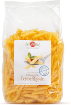 isiBisi Gluten-Free Penne Rigate Pasta, 2 LB - Artisanal Corn and Rice Noodles - Vegan, Non-GMO, Made in Italy