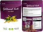 Goldenrod Tea Herbal Tea - Solidago Virgaurea - Herb Cut and Sifted - Resealable Bag - 56 grams - Premium Quality (Goldenrod Herb)