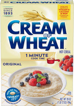 Cream of Wheat Original Stove Top Hot Cereal, 1 Minute Cook Time, 28 Ounce