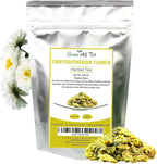 Green Hill Tea Chrysanthemum Flower – Premium Dried Chrysanthemum for Tea - Chinese Herbal Tea - Caffeine-Free, Gluten-Free, Vegan - Rich in Antioxidants 2 oz bag