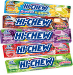 Japanese Candy Variety Pack (5 Assorted Flavors) | Sweet and Sour (Pineapple), Carbonated Cola, Grape, Strawberry, Green Apple