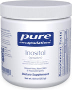 Pure Encapsulations Inositol (Powder) - Supplement to Support Energy, Nervous System & Ovarian Function* - with Myo-Inositol - 8.8 Ounces