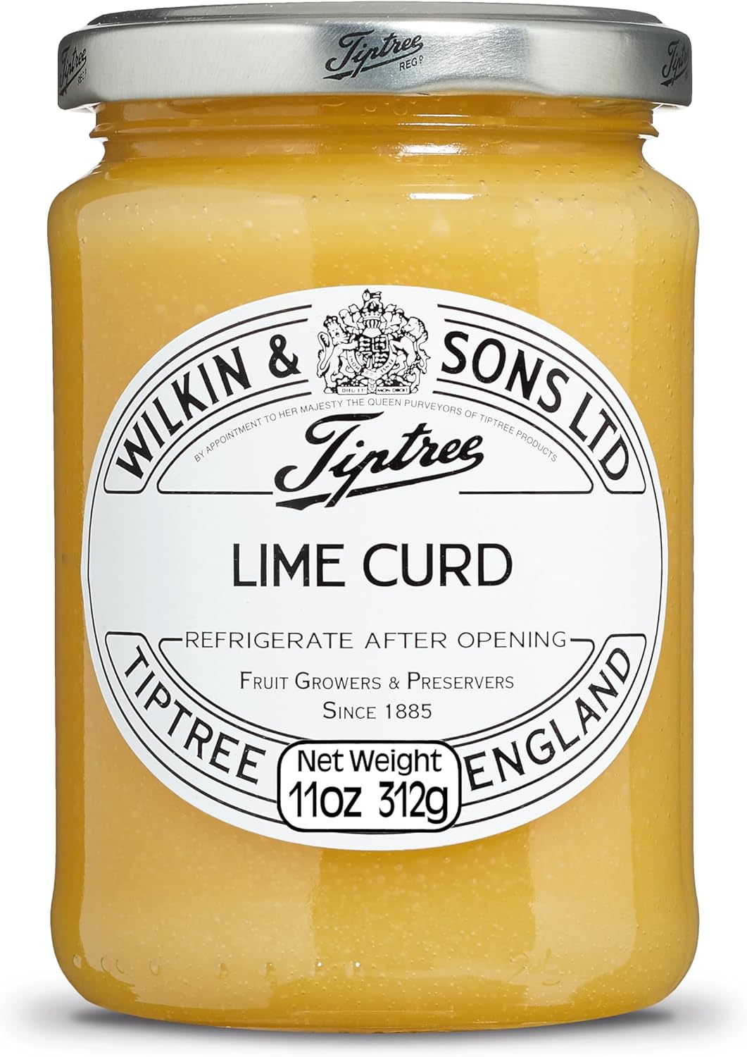 Tiptree Lime Curd, 11 Ounce Jar (312g)