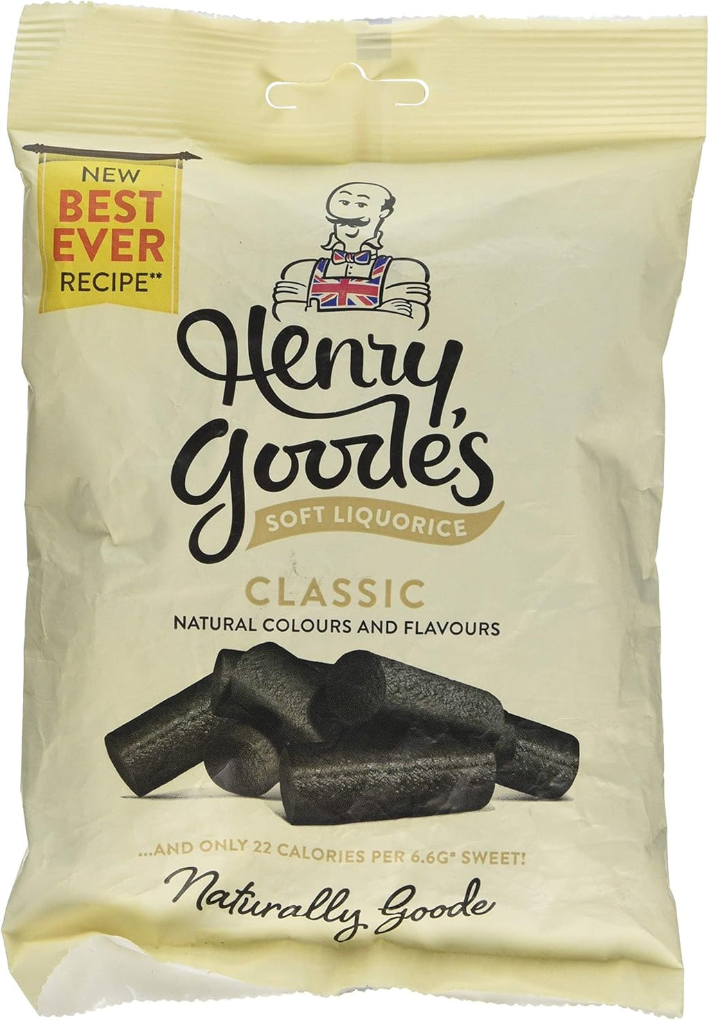 Henry Goodes Classic Soft Liquorice 140G