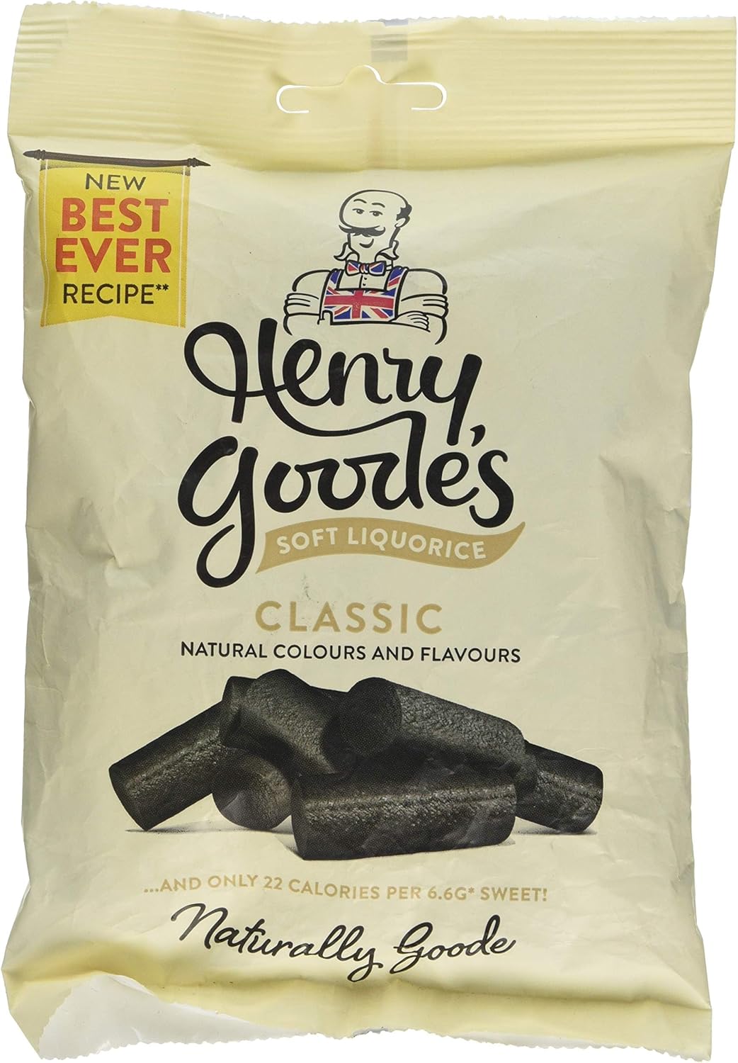 Henry Goodes Classic Soft Liquorice 140G