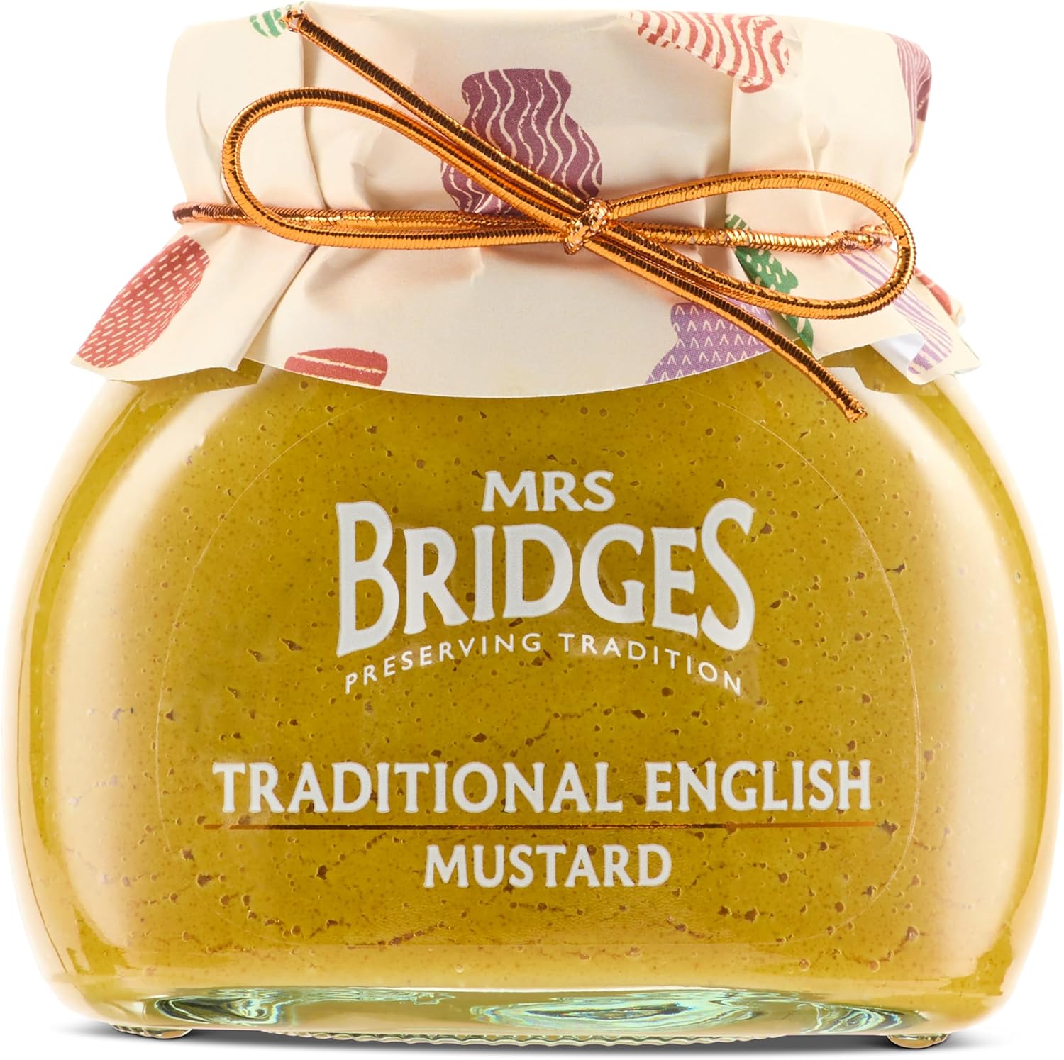 Mrs Bridges Traditional English Mustard, Made in Scotland, 7oz Jar (Pack of 1)