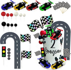 Racing Car Cake Decoration Car Cake Topper Racing Party Favors for Kids Birthday Supplies Baby Shower
