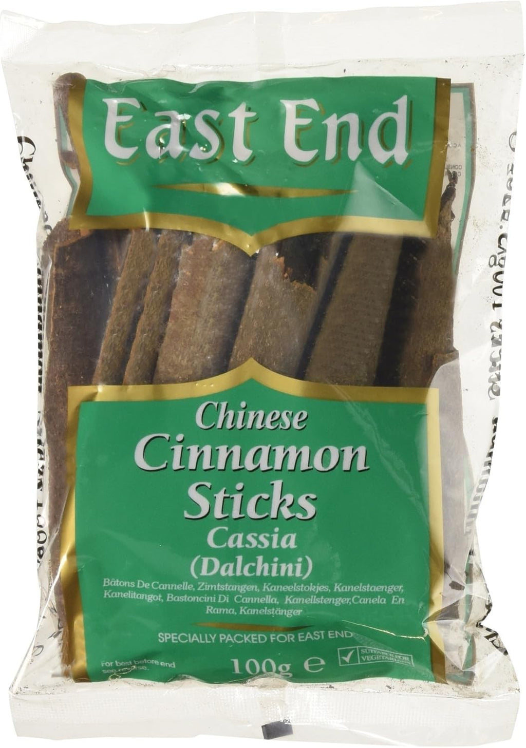 East End Chinese Cinnamon Sticks 100g