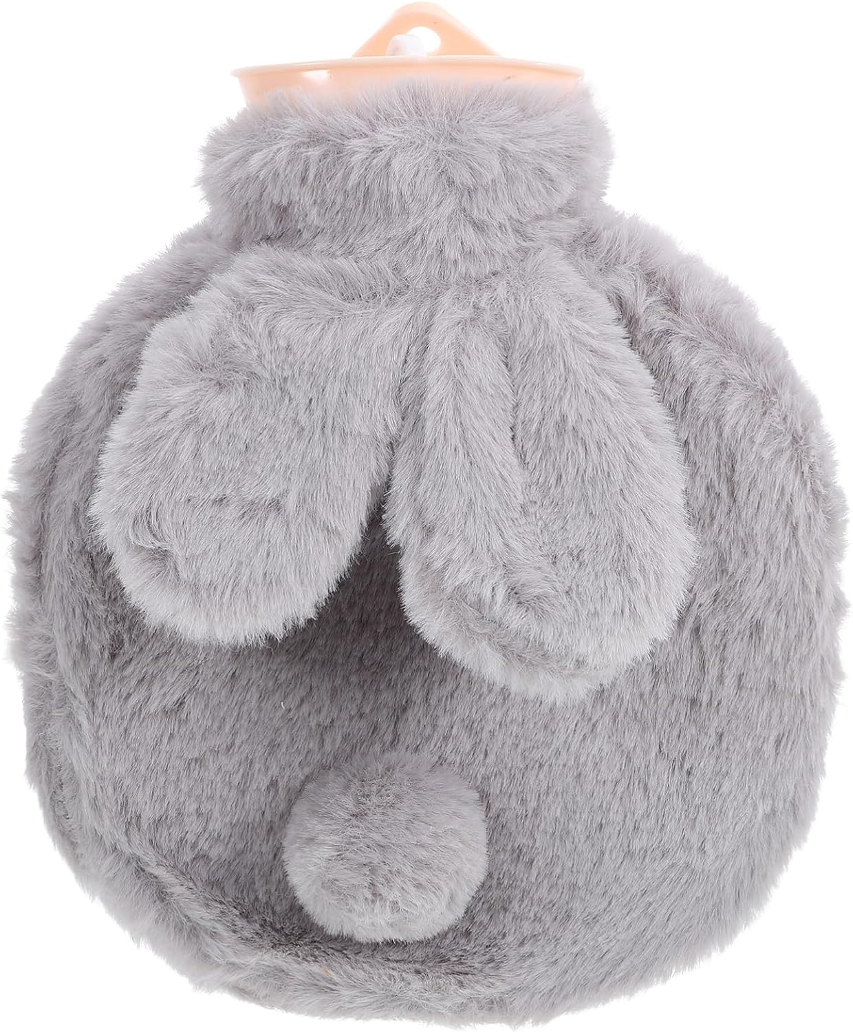 Toyvian 300ml Mini Hot Water Bag Lovely Bunny Hot Water Bottle with Covers Comfortable Hand Warmer for Women Hand Feet Warmer