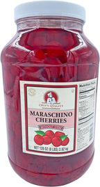 Chef's Quality: Maraschino Cherries No Stem 1 Gallon