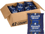 Maxwell House Ground Coffee (42 ct Pack, 1.5 oz Packets)