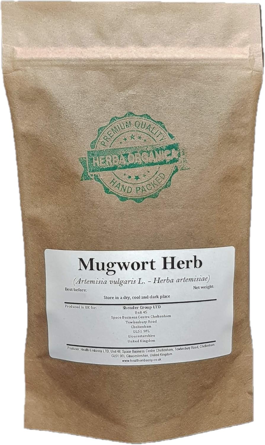 Herba Organica - Mugwort Herb - Artemisia Vulgaris L - Herbal Tea (100g)