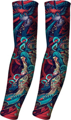 UV Sun Protection Arm Sleeves for Men & Women-UPF 50+ Sports Compression Cooling Sleeve-Unique TATTOO SLEEVE gift