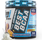 BPI Sports Best BCAA Powder - Muscle Recovery Support - Branched Chain Amino Acids | Building Blocks of Protein and Muscle - Post Workout Recovery – Hydration - Passion Fruit, 30 Servings