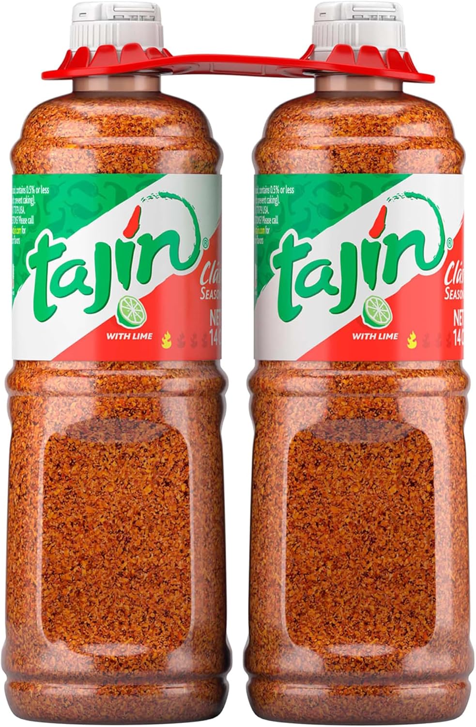 Tajin Clásico Chile Lime Seasoning 14 oz (Pack of 2)