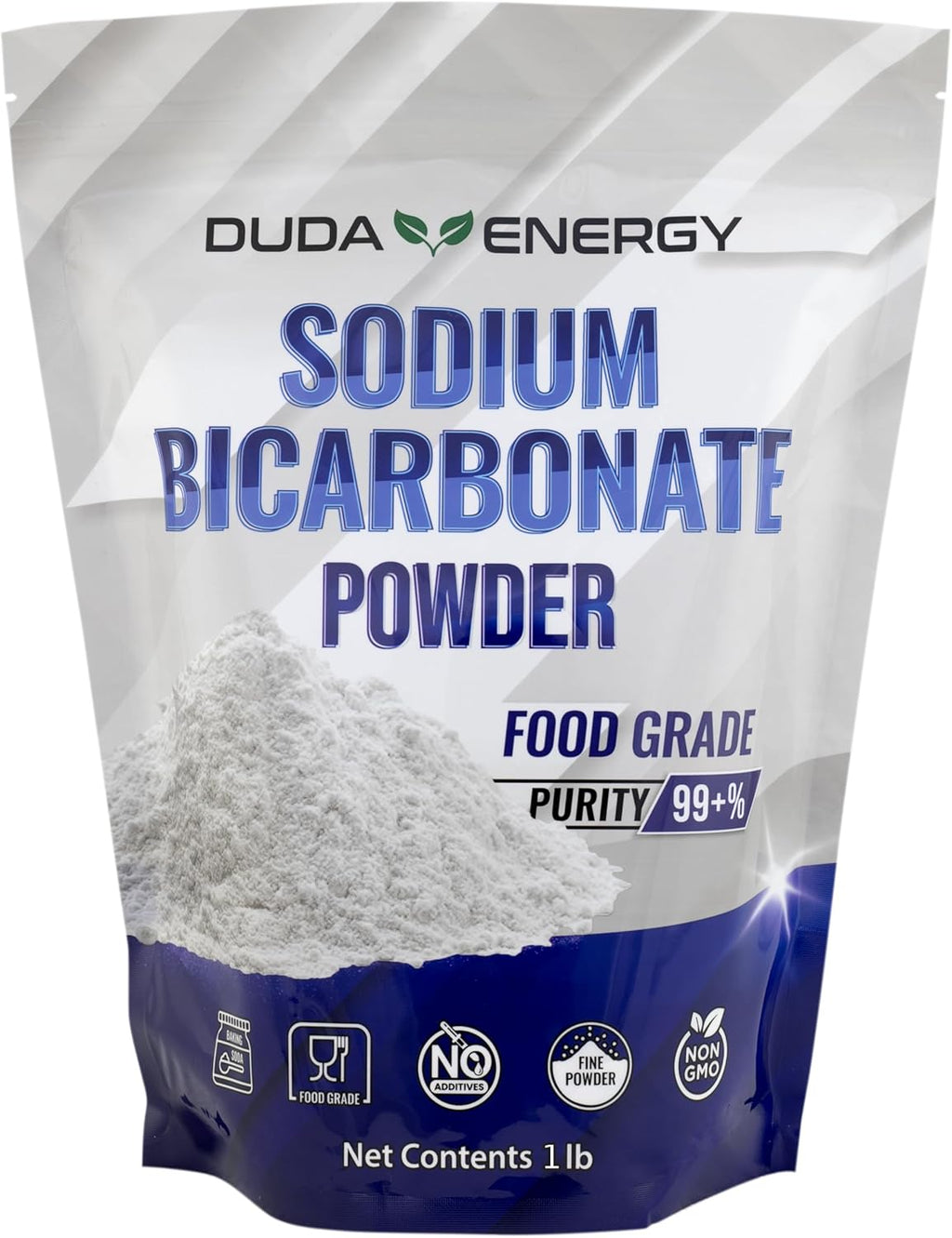 1 lb USP Pure Sodium Bicarbonate Powder Organic Food Grade Pure Baking Soda