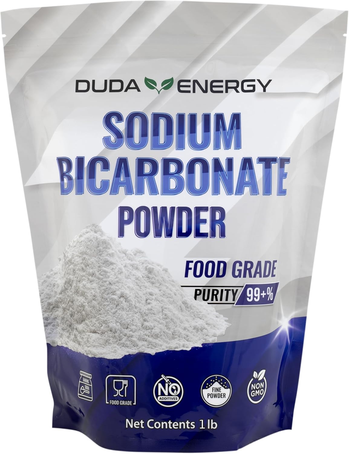 1 lb USP Pure Sodium Bicarbonate Powder Organic Food Grade Pure Baking Soda