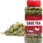 Eastanbul Sage Leaves, 1.41oz, Dried Sage Leaf, Salvia Tea, Loose Leaf Herbal Tea, Te de Salvia, Perfect for Cooking, Caffeine-Free, Natural, Vegan, Gluten Free, Non GMO