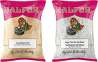 Jalpur Millers Semolina Combo Pack - Semolina Fine White 500g - Sago Seeds Medium 500g (2 Pack)