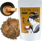 SUMIRE Premium Hojicha Powder for Lattes - Authentic Roasted Green Tea from Kagoshima, Japan - Low Caffeine & No Sugar Added - Fine Texture for Baking, Smoothies & Tea (3.5oz/100g)