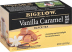 Bigelow Tea Vanilla Caramel Black Tea, Caffeinated Tea with Vanilla Caramel, 20 Count Box (Pack of 6), 120 Total Tea Bags