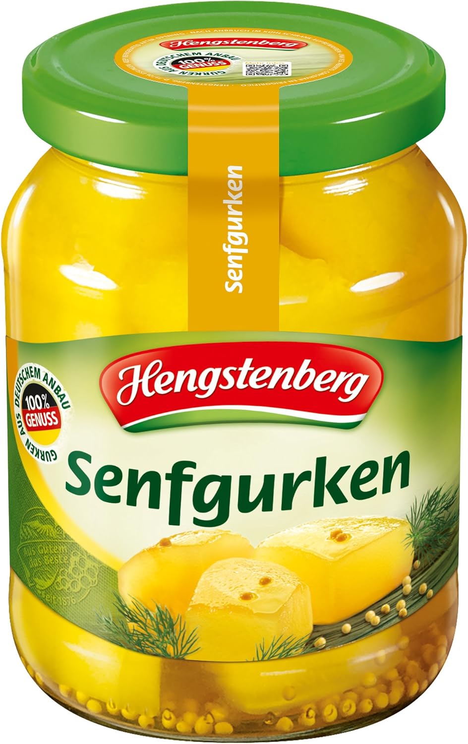 Hengstenberg Senfgurken 330g (Mustard Pickles 11.6oz)