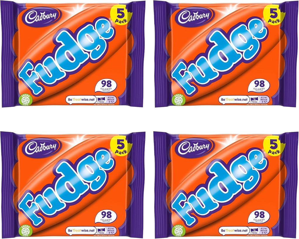 Cadbury Fudge 5 pk (Pack of 4)