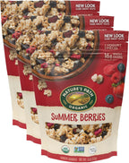 Nature's Path Organic Gluten Free Summer Berries Granola, 11 Ounce (Pack of 3)