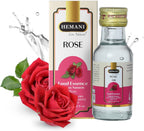 Hemani Rose Food Essence 25mL - Alcohol-Free Rose Flavoring for Sheer Korma, Kheer & Eid Desserts | Halal Certified | Since 1949