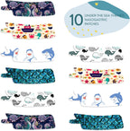 Nasogastric or Oxygen Tube precut Adhesive Tape Under the sea Mix x 10 Pack. (Mix Pack)