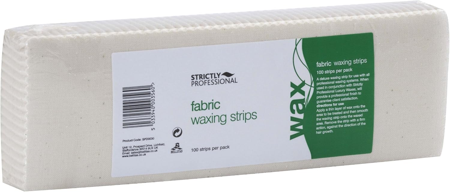 Fabric Waxing Strips- Pack of 100 Strips