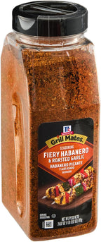 McCormick Grill Mates Fiery Habanero & Roasted Garlic Seasoning, 24.87 oz