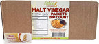 Malt Vinegar | 4 Gram Portion Control Packets | By Dasher's Spice & Beans | 200 Count