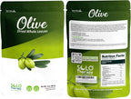 Olive Leaf 3 ounces , Olive Leaf Tea , Olive Dried Whole Leaves, Hojas De Olivo Natural Seco , Te De Olivo , Olea Europaea , Olive Leaf Greek Tea , Resealable Bag , 3 oz. , Olive Leaves Tea, Product From Greece, Packaged in the USA