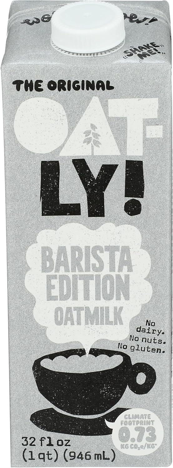 Oatly Barista Edition Oatmilk, vegan, 32 Fl Oz