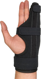 ARMSTRONG AMERICA Metacarpal Finger Splint Hand Brace for Little Pinky Finger | Boxer Fractures | Broken Ring Finger | Trigger Finger Immobilizer Straightener | Ulnar Gutter Support | Left Hand S/M