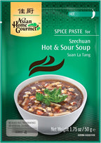 Asian Home Gourmet Szechuan Hot and Sour Soup Suan La Tang, 1.75-Ounce Boxes (Pack of 12)