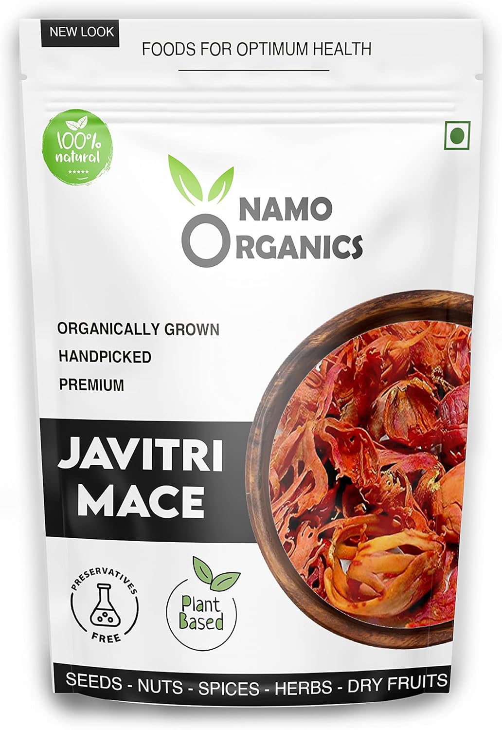 Namo Organics - 30 Gm - Kerala Mace/Javitri/Japatri Flower Whole spices [Organically Grown]