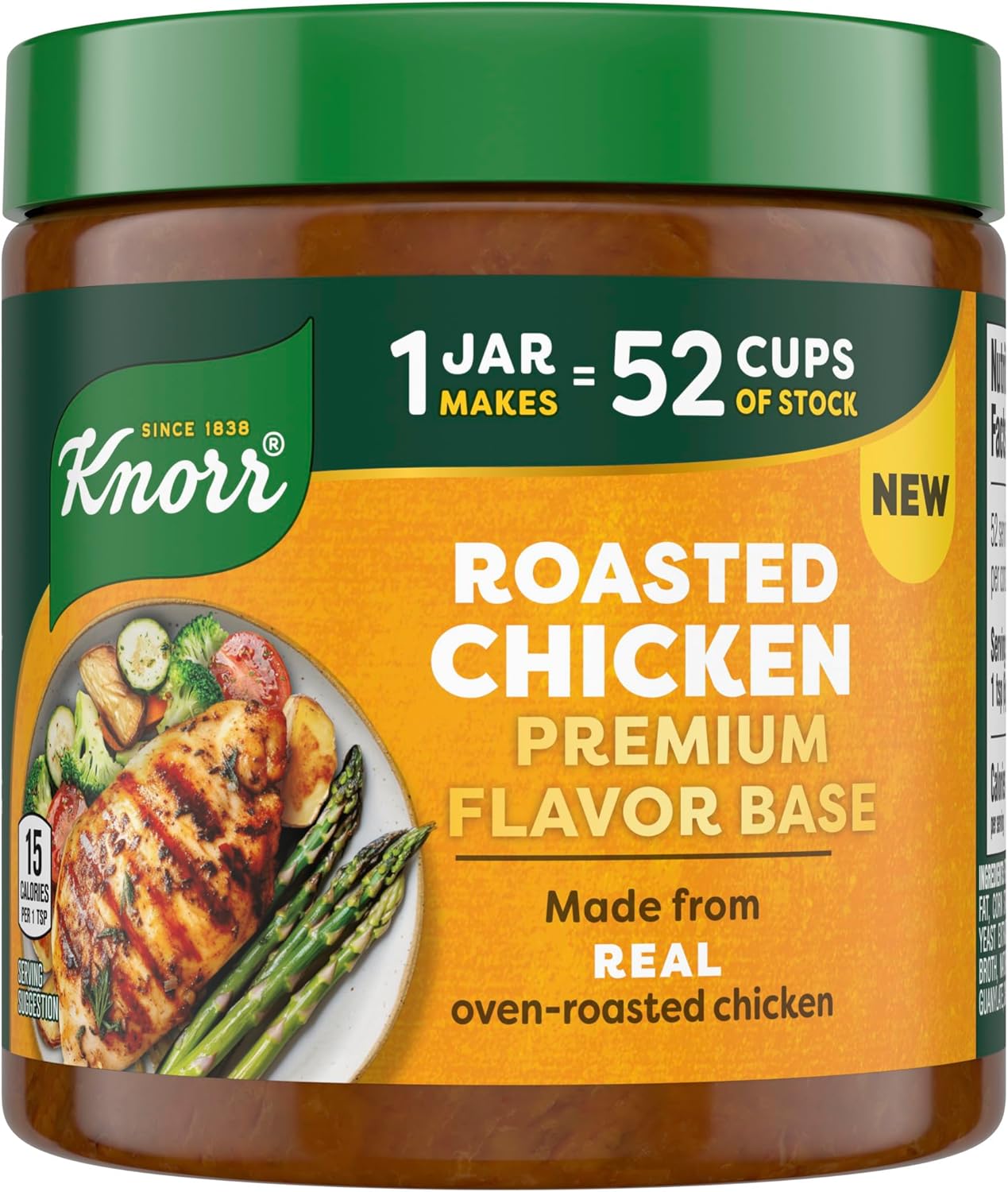 Knorr Premium Flavor Base Roasted Chicken Versatile & Easy to Use 11 OZ