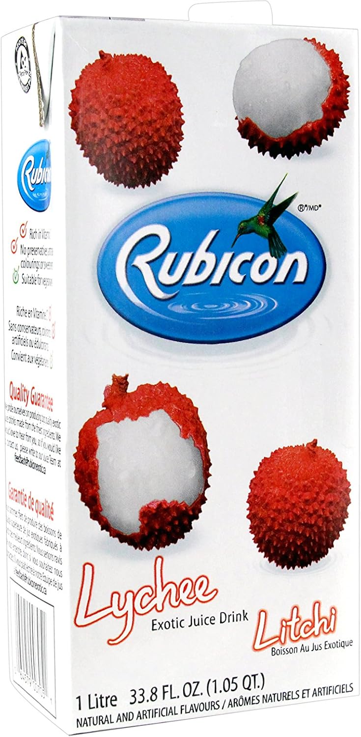 Rubicon Lychee Exotic Juice Drink - 33.8fl oz (12 pack)