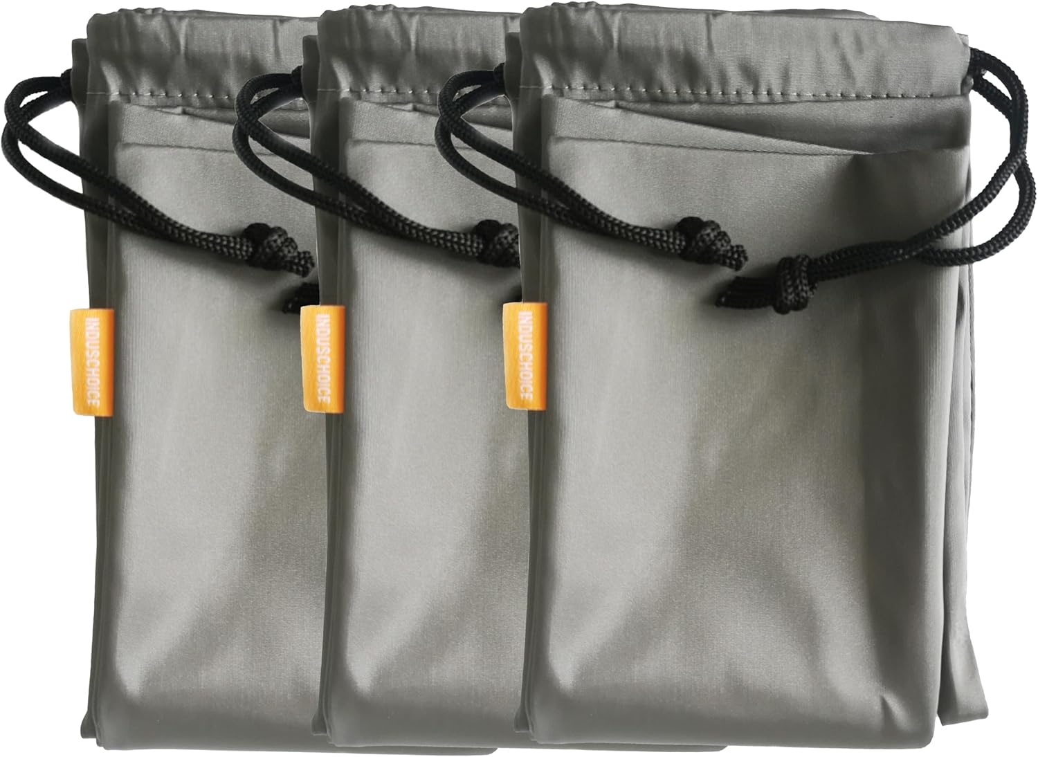 3 Pack Respirator Mask Drawstring Bag High-Density Waterproof Material Respirator Storage Bag