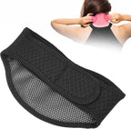 Brrnoo Neck Wrap Neck Brace Breathable Mesh Fabric Lightweight Cervical Collar Guard, Soft Cervical Collar for Men and Women, Fabric Insert Neck Brace (Black)