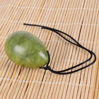 Big Yoni Egg 100% Natural Stone Jade Crystal Egg Drill 45 * 30 MM Mineral Ball Kegel Massage,45x30 Helu Jade